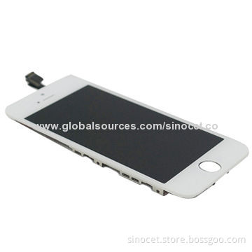 LCD Screen Assembly for iPhone 5S, Available in White Color